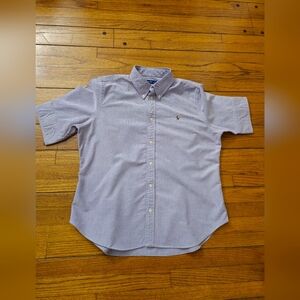 Ralph Lauren Lavender Button Down Shirt